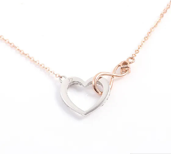 Heart-Shaped Moissanite Pendant Necklace